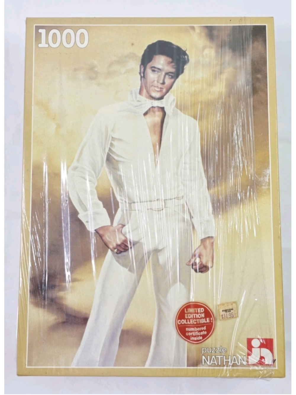 1985 NATHAN MADE - FRANCE ELVIS PRESLEY 1000 Pc SEALED JIGSAW PUZZLE